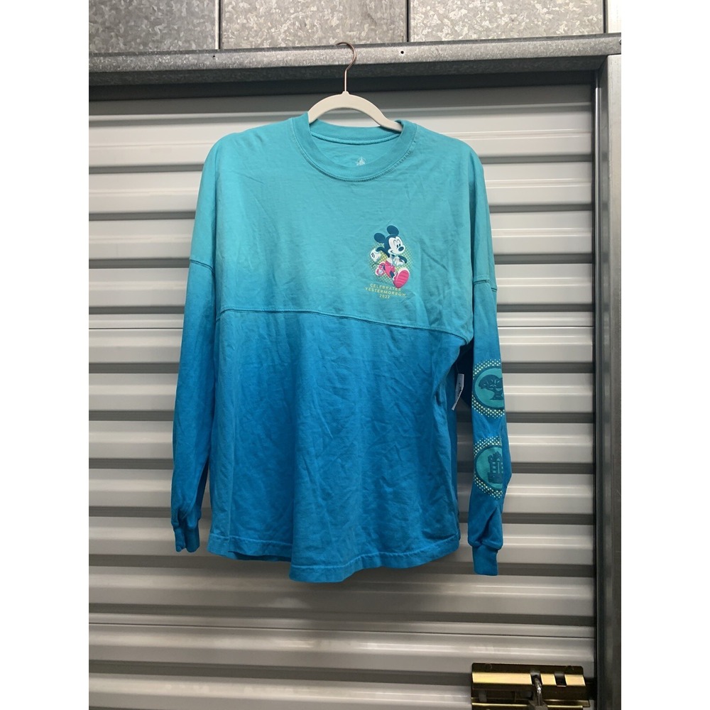 NWT 2022 RunDisney Springtime Surprise Weekend Blue Aqua Spirit Jersey XSmall
